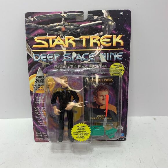 Other - Chief Miles O'Brien Figure Star Trek Deep Space Nine Playmates 1993 6200  6204